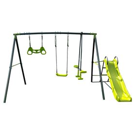Columpio Cuatro estaciones pro NS821 verde 4 personas