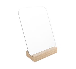 Espejo joyero base madera Bass 25x18x7 cm