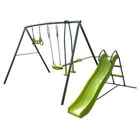 Columpio Cuatro estaciones pro NS821 verde 4 personas