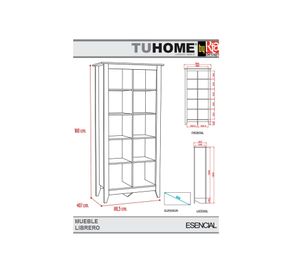 Librero Essential TuHome