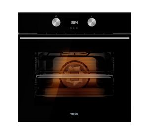 Horno eléctrico empotrado HLB 8300 BK negro 71 lt
