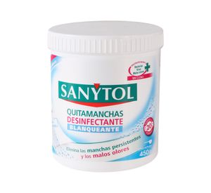 Quitamanchas en polvo ropa blanco 450 gr Sanytol