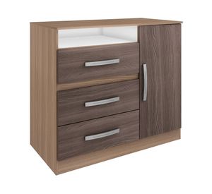 Cómoda 3 cajones 1 puerta Exit