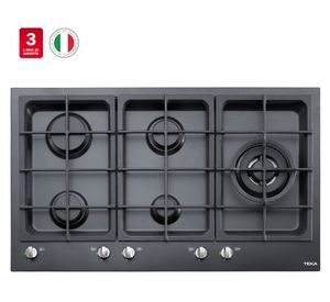 Encimera a gas 5 quemadores EW 90 5G AI AL TR negro Teka