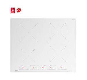 Encimera vitrocerámica 4 quemadores IZC64630 WHMST blanco Teka.