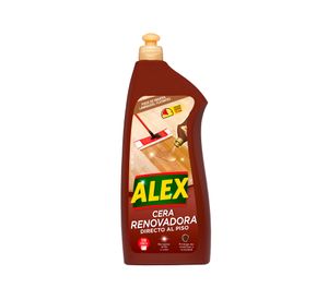 Cera renovadora 900 ml directo al piso Alex