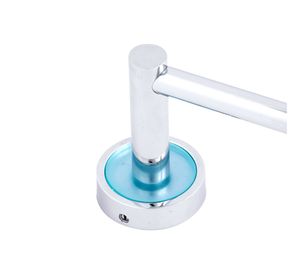 Toallero barra Malta vidrio/cromo 60 cm