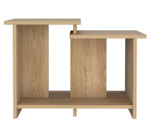 Mesa de centro rectangular Wema 42.2x60x45 cm fresno