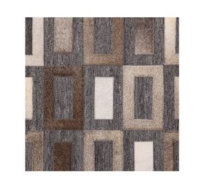 Alfombra 160x230 cm Natural Leather gris Dib.