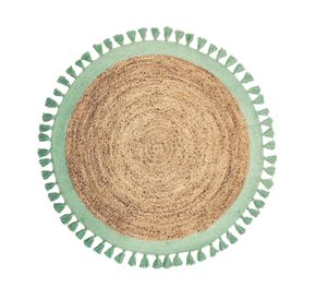 Alfombra redonda 150 cm Malibu aqua