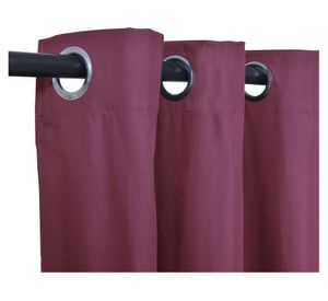 Cortina blackout 140x220 cm Selecta burdeo Mashini