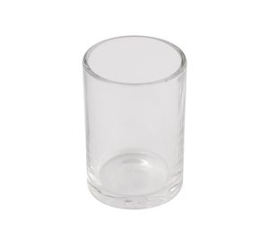 Portacepillo vidrio Clásico transparente Cotidiana