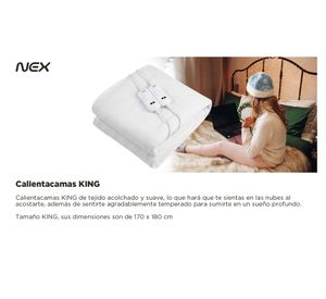 Calientacamas king CCKING Nex