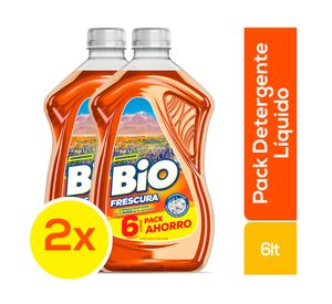 Detergente líquido Desierto florido fresco 6 lt