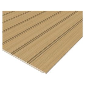 Tablero MDF ranurado 6 mm 122x244 cm roble americano
