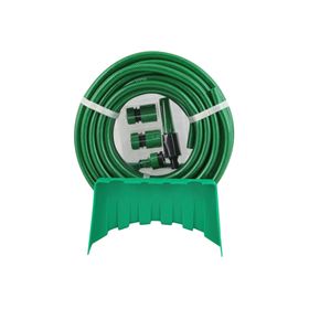 Manguera 1/2'' 18 metros + accesorios + soporte Rausan Rehau