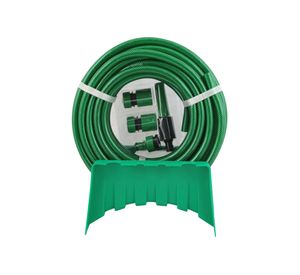 Manguera 1/2'' 18 metros + accesorios + soporte Rausan Rehau