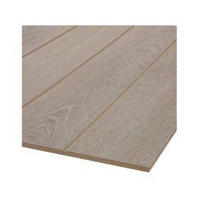 Tablero MDF ranura V 6 mm 123x244 cm roble provenzal