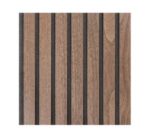 MDF Revestimiento ripado melaminizado 12 mm bosco