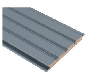 MDF revestimiento ripado pintado 15 mm pacífico