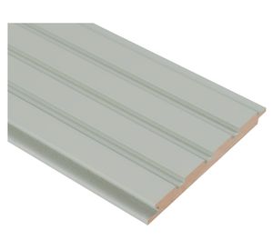 MDF revestimiento ripado pintado 15 mm verde glaciar