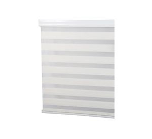 Cortina roller zebra 160x250 cm textura beige Cotidiana