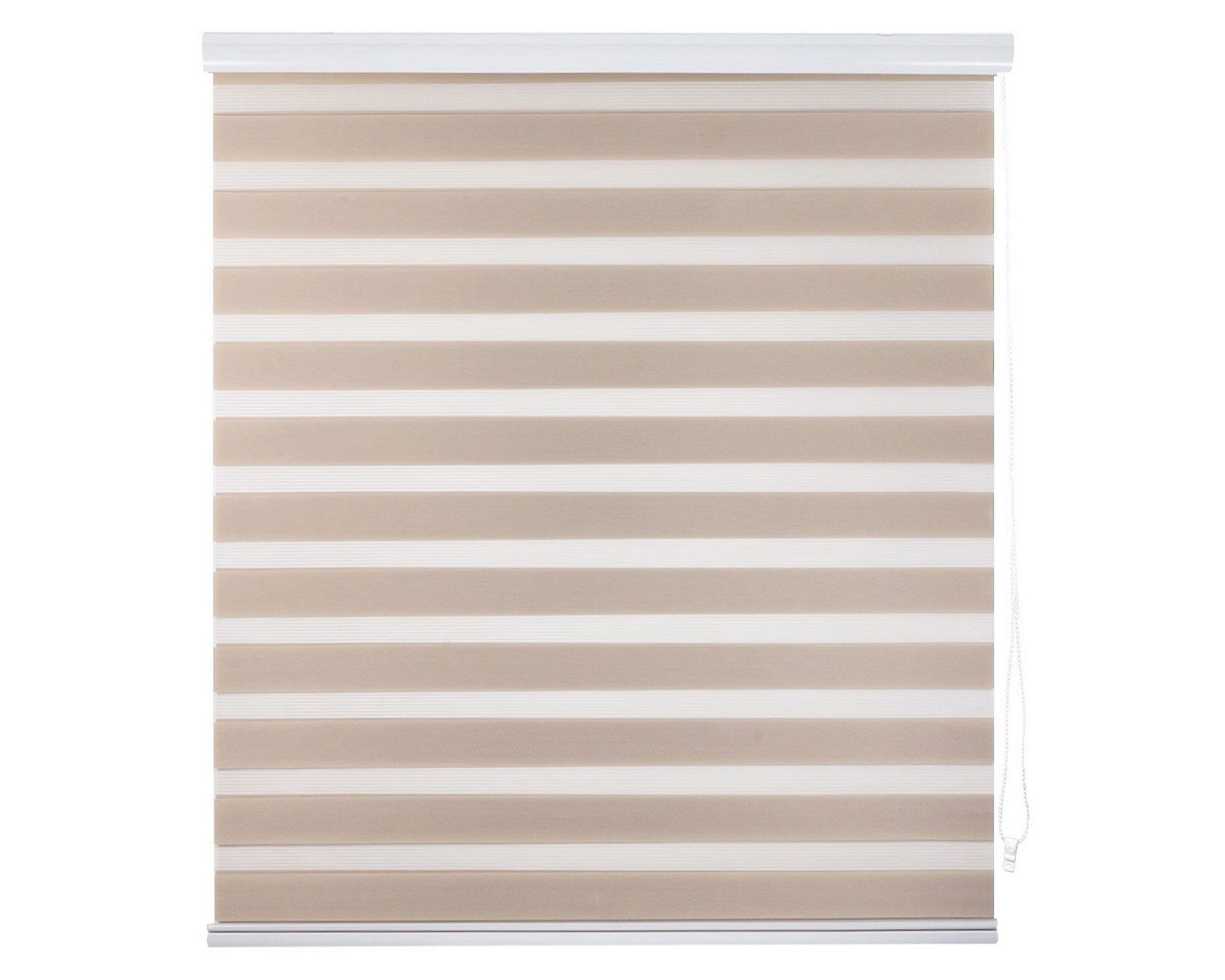 Cortina roller zebra 100x165 cm beige a $14.990