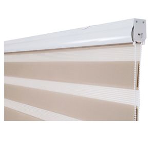 Cortina roller zebra 100x165 cm beige Cotidiana
