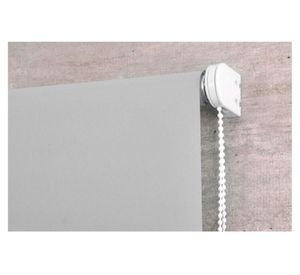 Cortina roller blackout 160x165 cm gris claro Cotidiana