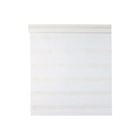 Cortina roller blackout zebra 80x165 cm blanco Cotidiana