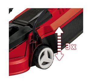 Cortacésped GC-EM 1000/32 rojo 1000W