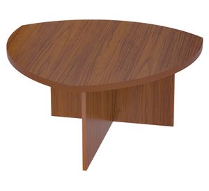 Mesa de centro Delta triangular café