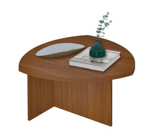 Mesa de centro Delta triangular café