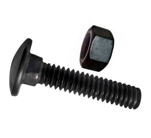 Perno coche con tuerca 3/8x6'' pavonado 10 unidades Mamut