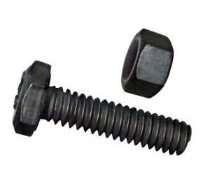 Perno hexagonal pavonado con tuerca 1/4x2 1/2'' 20 unidades Mamut