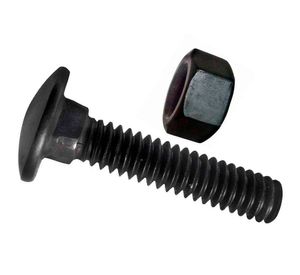 Perno coche con tuerca 3/8x2 1/2'' pavonado 20 unidades Mamut