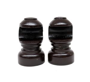 Soporte 19 mm techo nogal 2 unidades Cotidiana