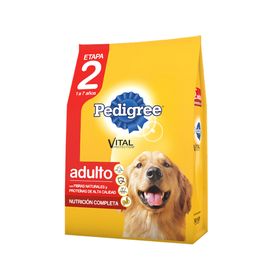 Alimento perro 15 kg carne, pollo y cereal Pedigree