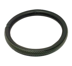 Cubre volante trenzado negro Carpoint