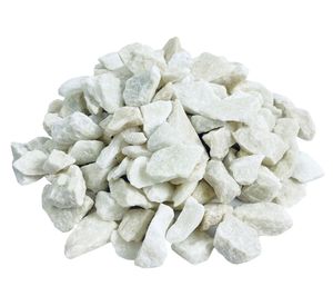 Piedra decorativa 10 kg granito blanco Piedra Noble