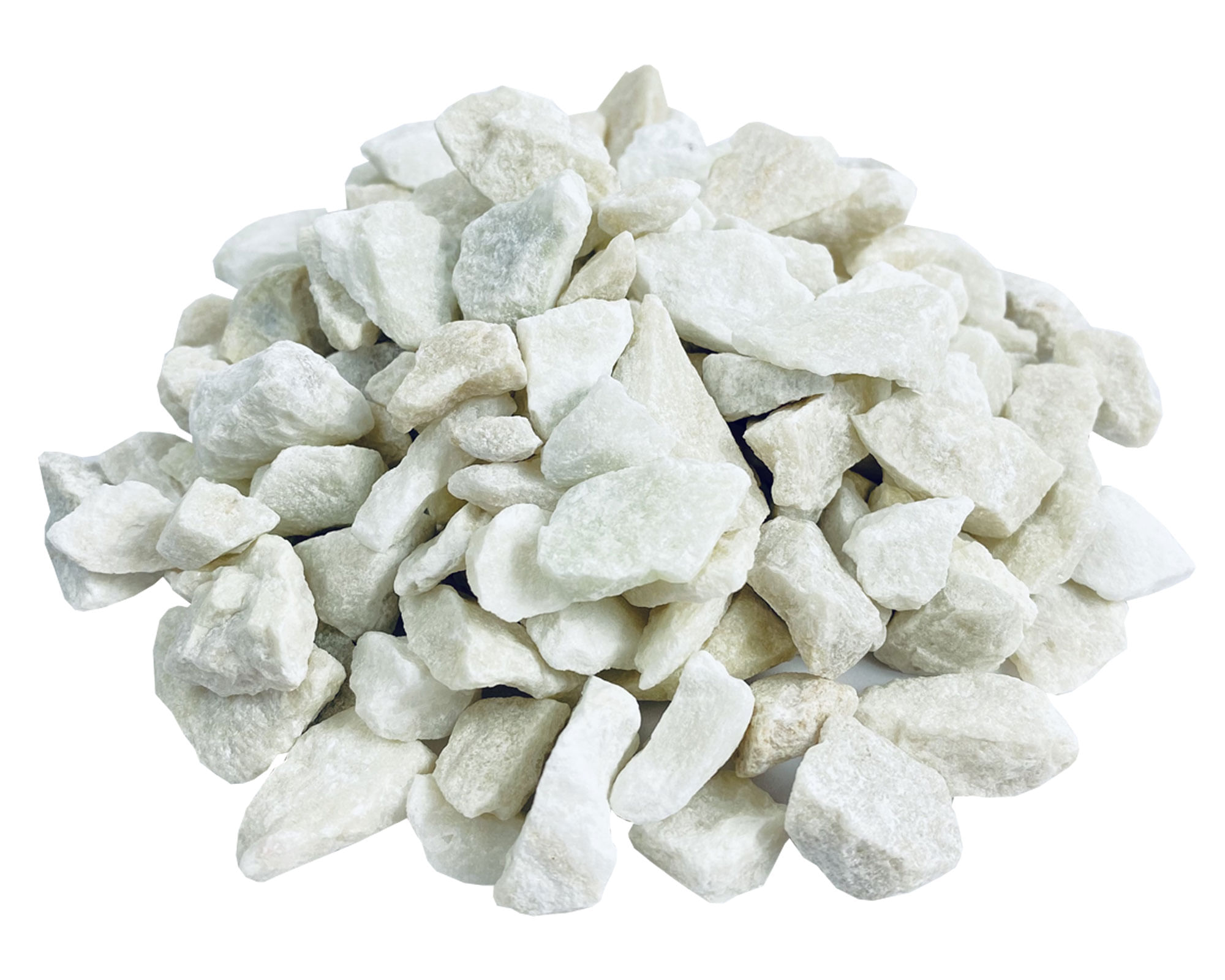 Piedra Decorativa Granito Blanco 10kg