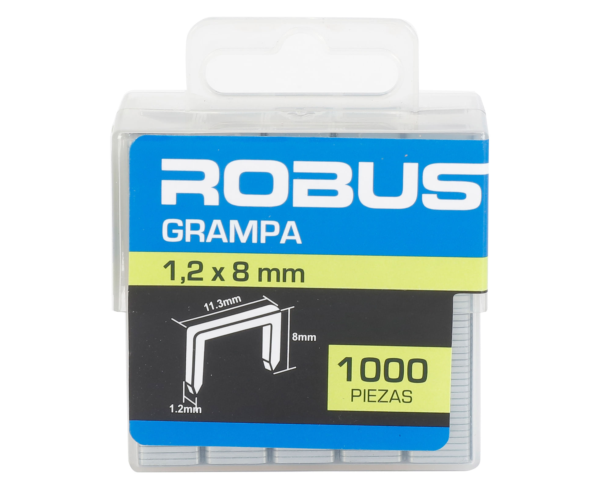 Grapas 8mm (5/16'') 1000 unidades RU120-N Robust