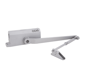Cierra puertas hidráulico 45 a 65 kilos gris Odis