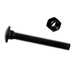 Perno coche 1/4'' x 3'' con tuerca blister 4 unidades Imporper