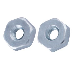 Tuerca hexagonal  1/8'' 10 unidades Imporper