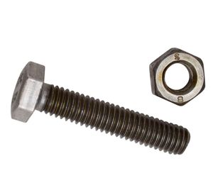 Perno hexagonal 6x15mm con tuerca milimétrico. Abb