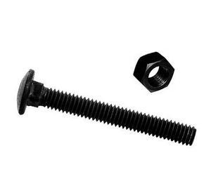 Perno coche 1/4'' x 4'' con tuerca blister 4 unidades Imporper