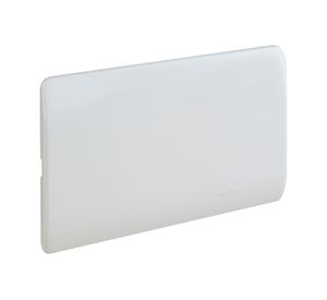 Placa ciega Génesis blanco Schneider