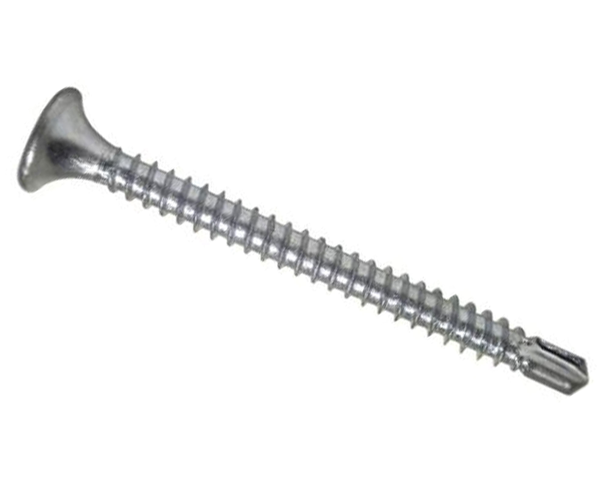 Tornillo volcanita punta broca zincado 6 x 1 5/8 100 unidades Imporper