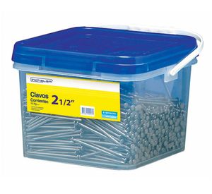 Clavo corriente 2 1/2''x 3,1 mm balde 15 kilos Inchalam